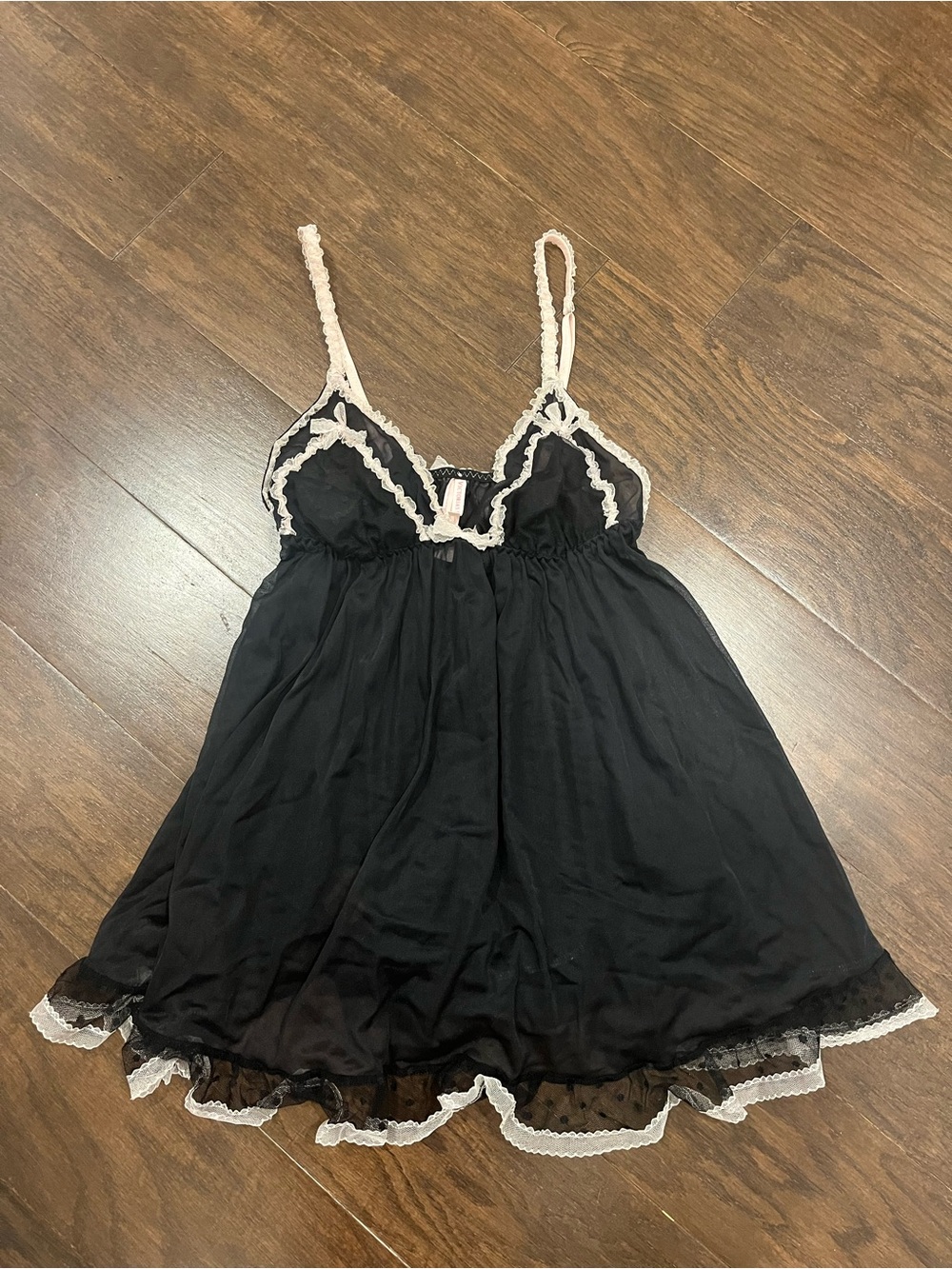 Victoria's Secret mesh babydoll lingerie dress